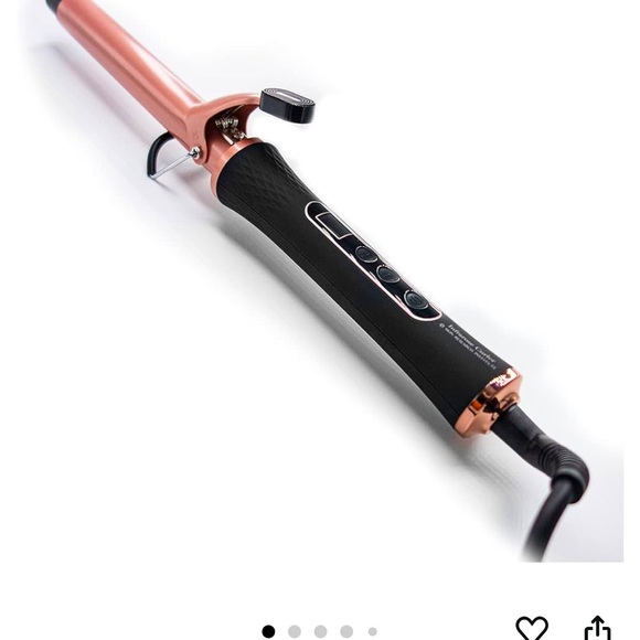 Infrared Curling Iron; One inch barrel. Has gem technology that makes hair shiny - Picture 3 of 5